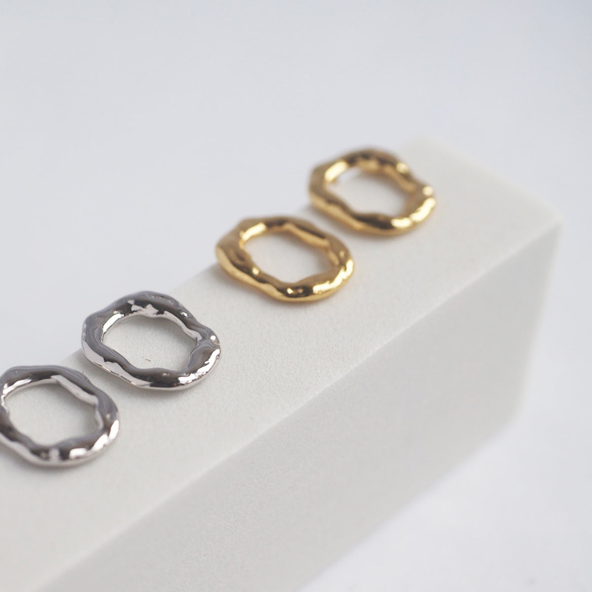 Hermine Irregular Hoop Earrings - éclater jewellery