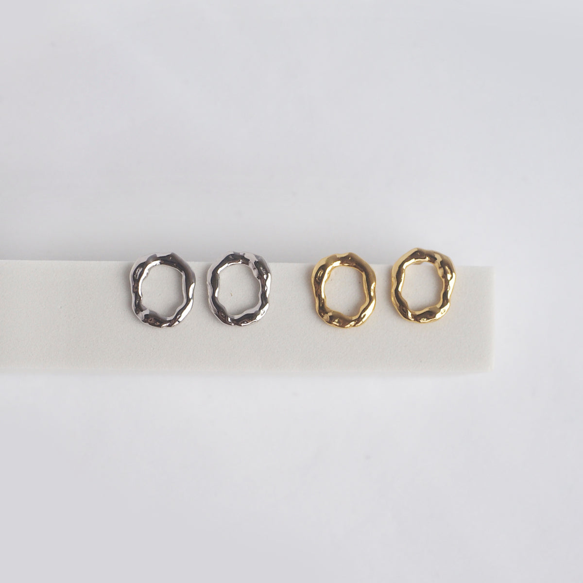 Hermine Irregular Hoop Earrings - éclater jewellery