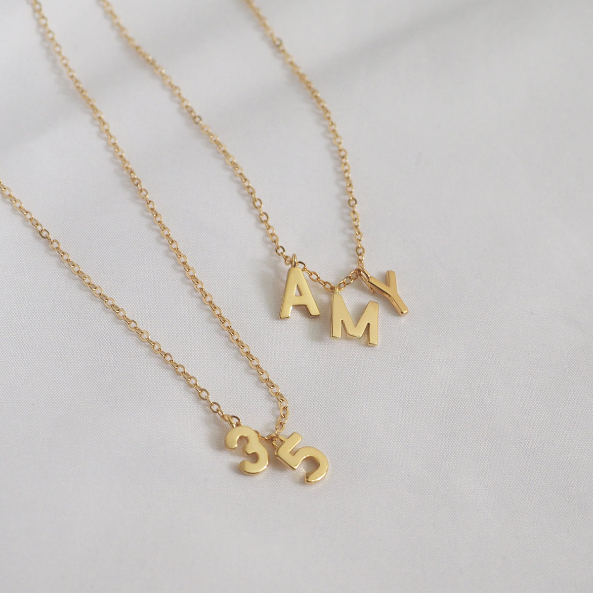 Number Pendant Charm - éclater jewellery