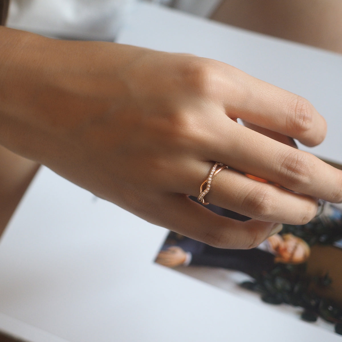 Devana Cross Ring - éclater jewellery