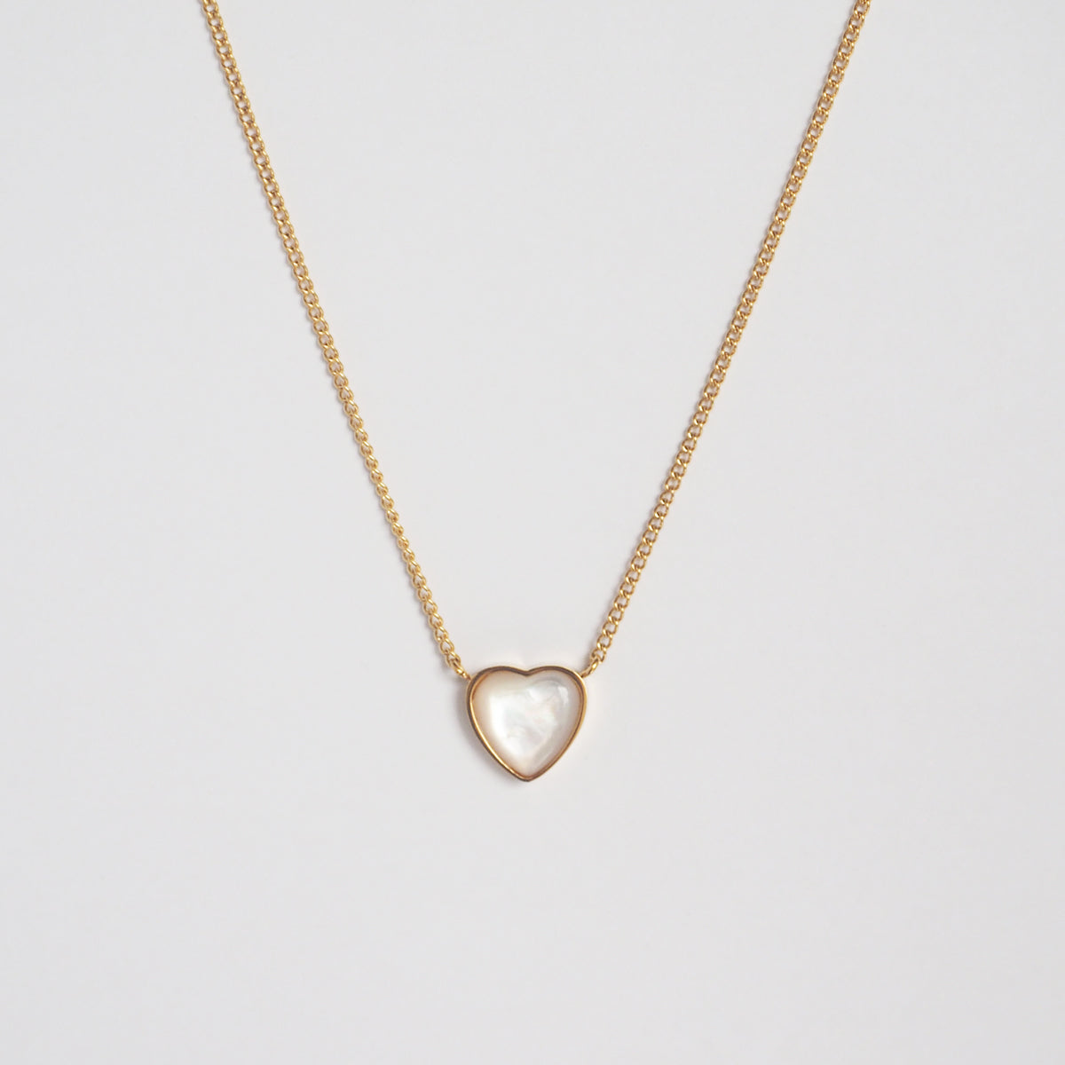 Shell Heart Necklace - éclater jewellery