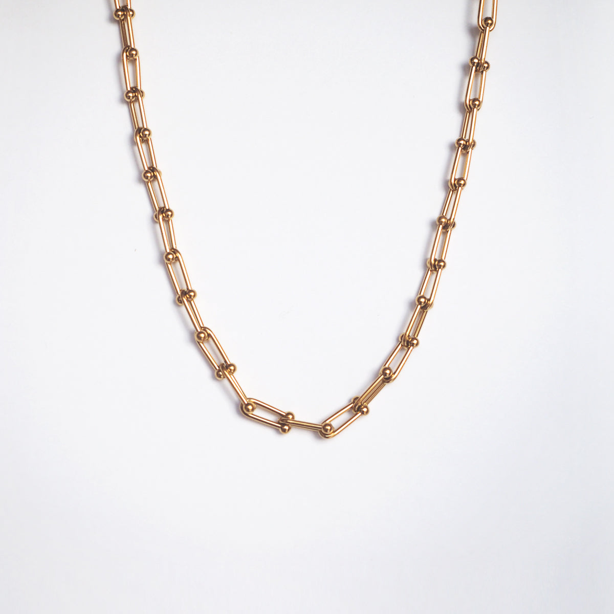Horseshoe Chain Necklace - éclater jewellery