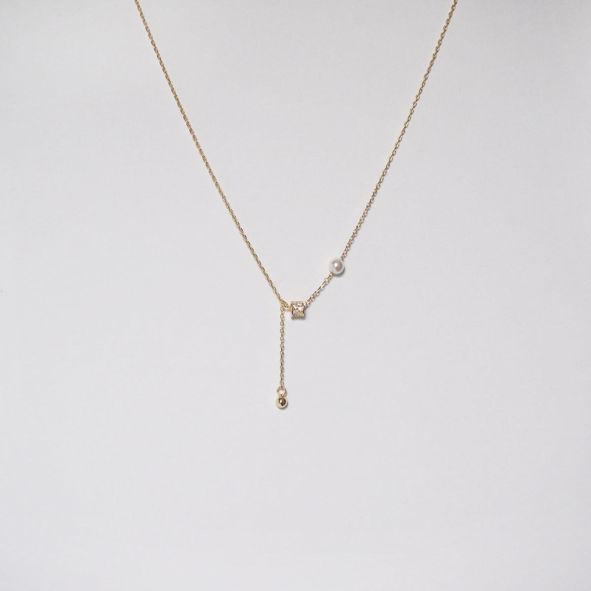Soleil Drop Ball Necklace - éclater jewellery