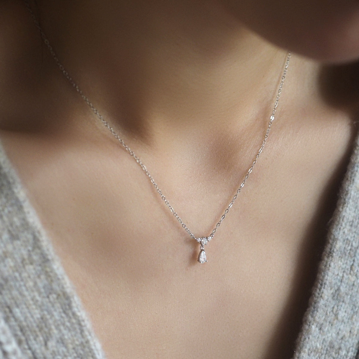 Joely Waterdrop Necklace - éclater jewellery