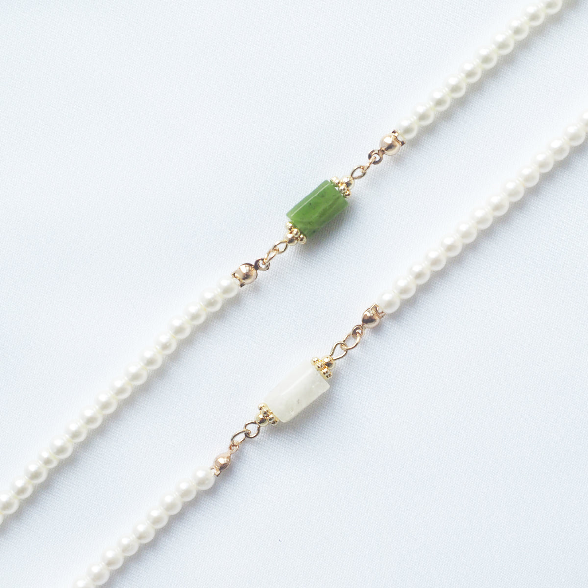 Elisa Pearls Crystal Necklace - éclater jewellery