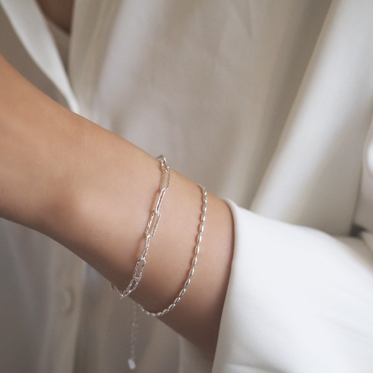 Myra Chain Silver Bracelet - éclater jewellery