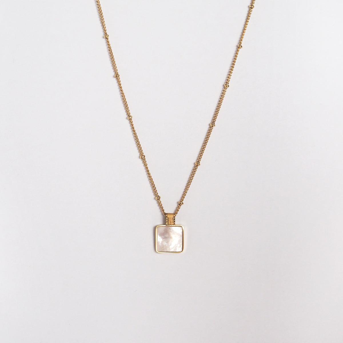 Wicket Shell Charm Necklace