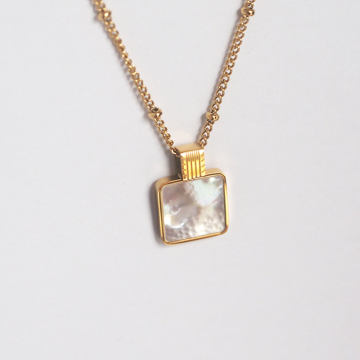 Wicket Shell Charm Necklace