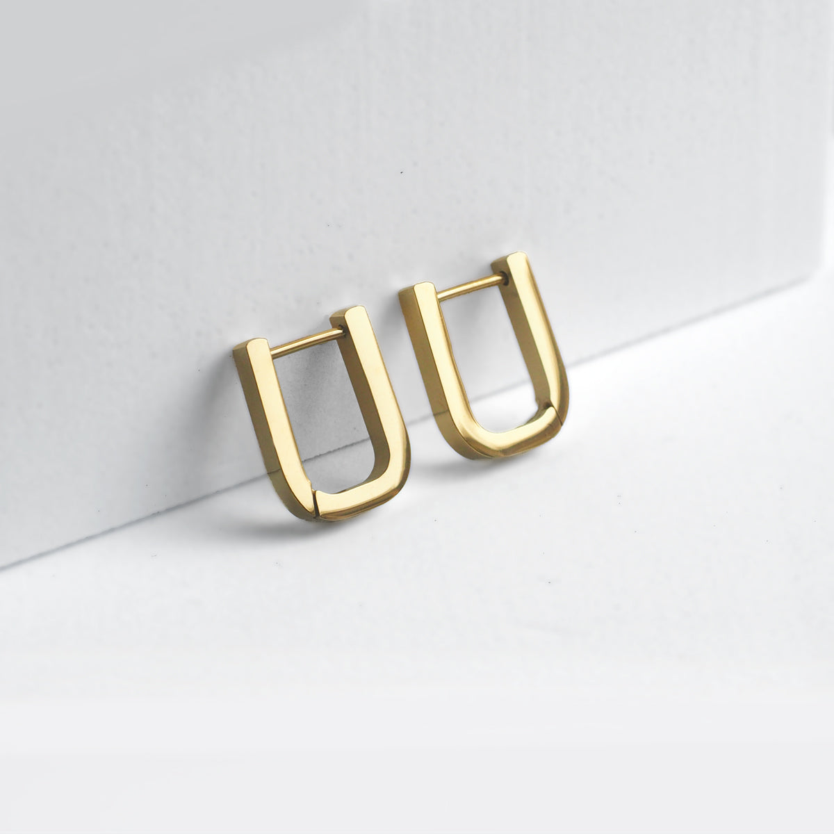 Pau Square Hoop Earrings