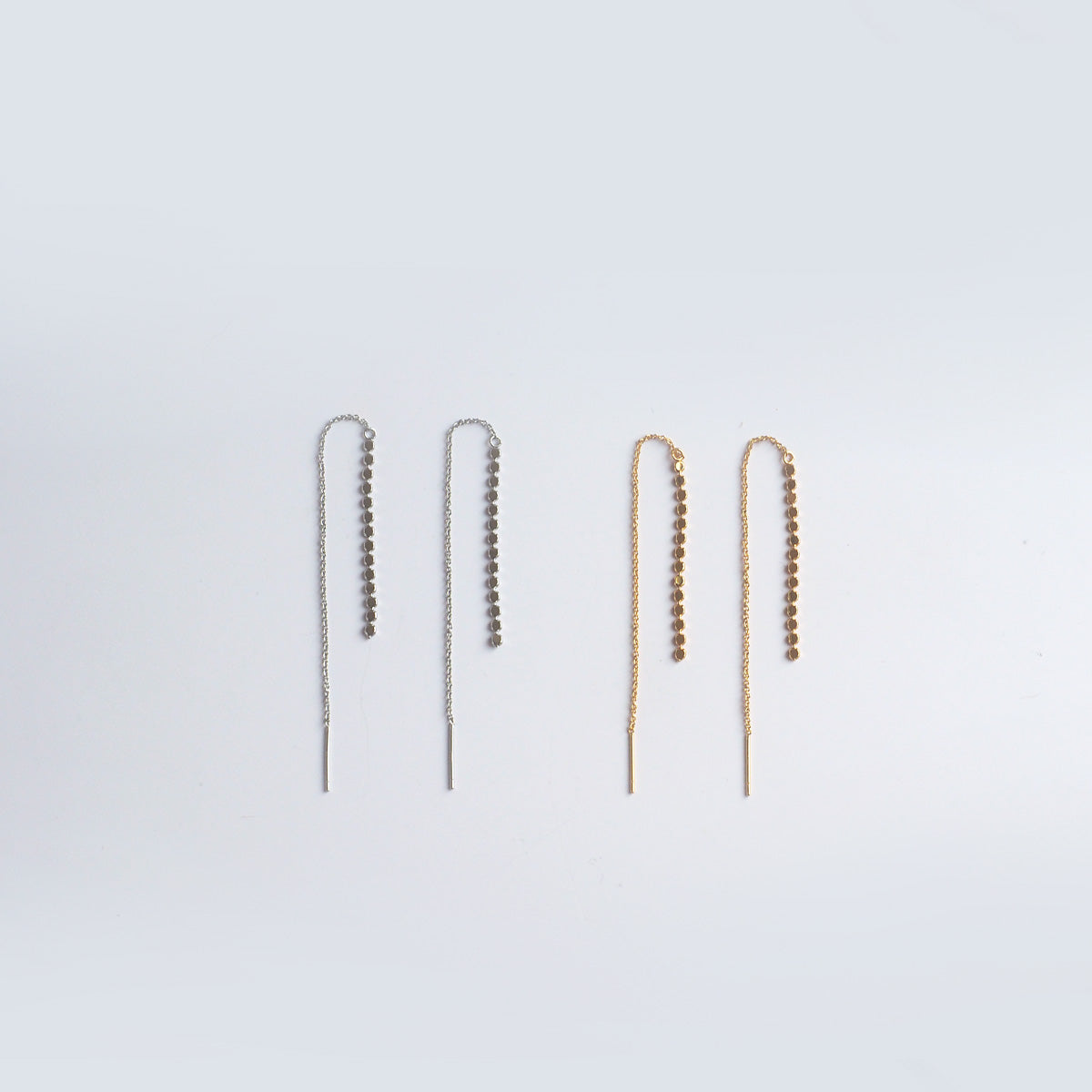 Maiya Little Disc Drop Earrings