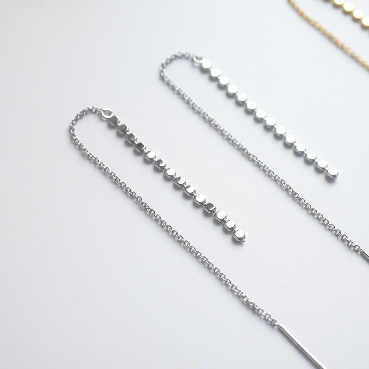 Maiya Little Disc Drop Earrings