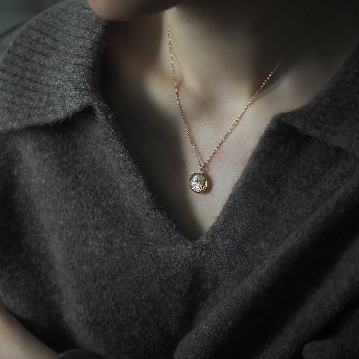 Cherell Shell Charm Necklace