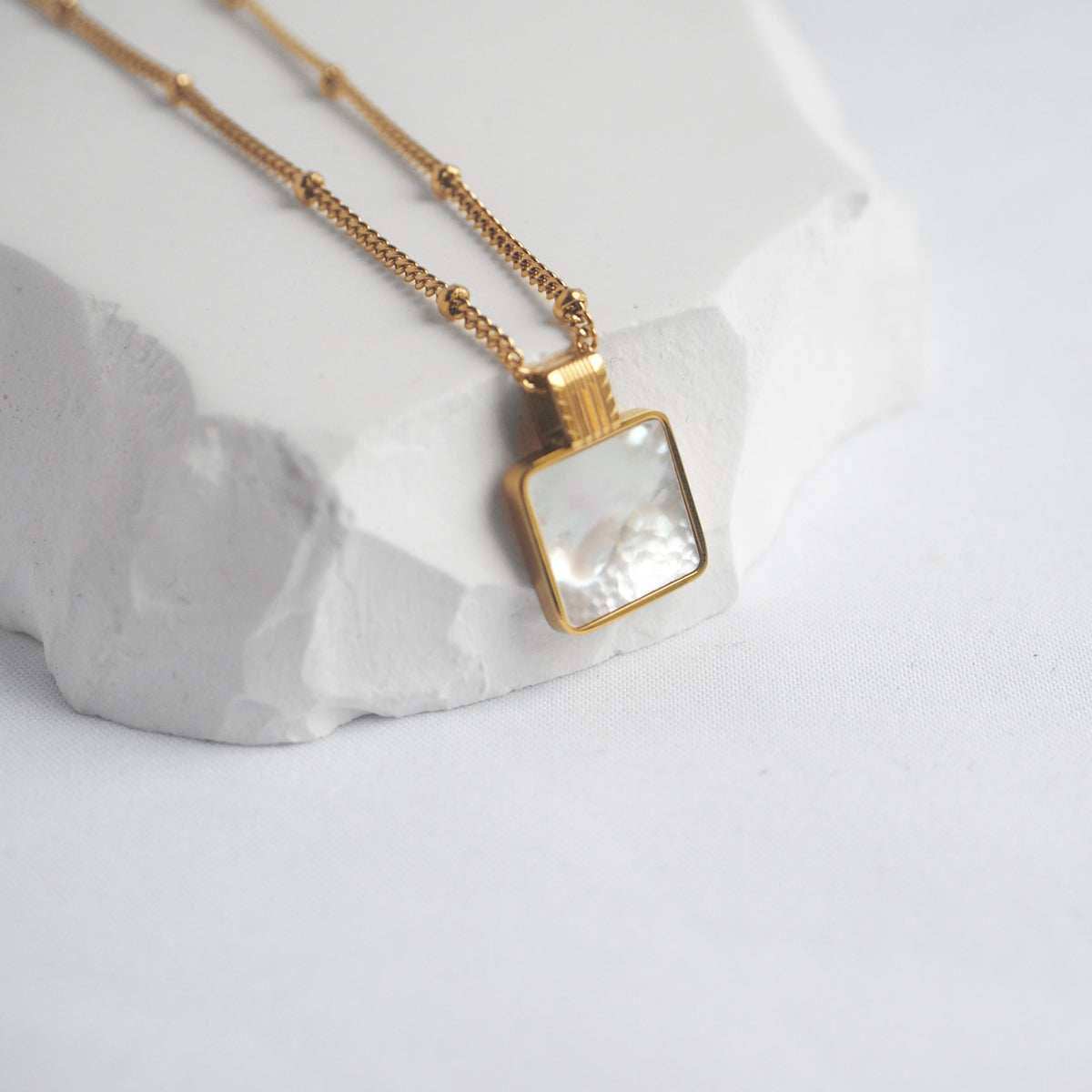 Wicket Shell Charm Necklace