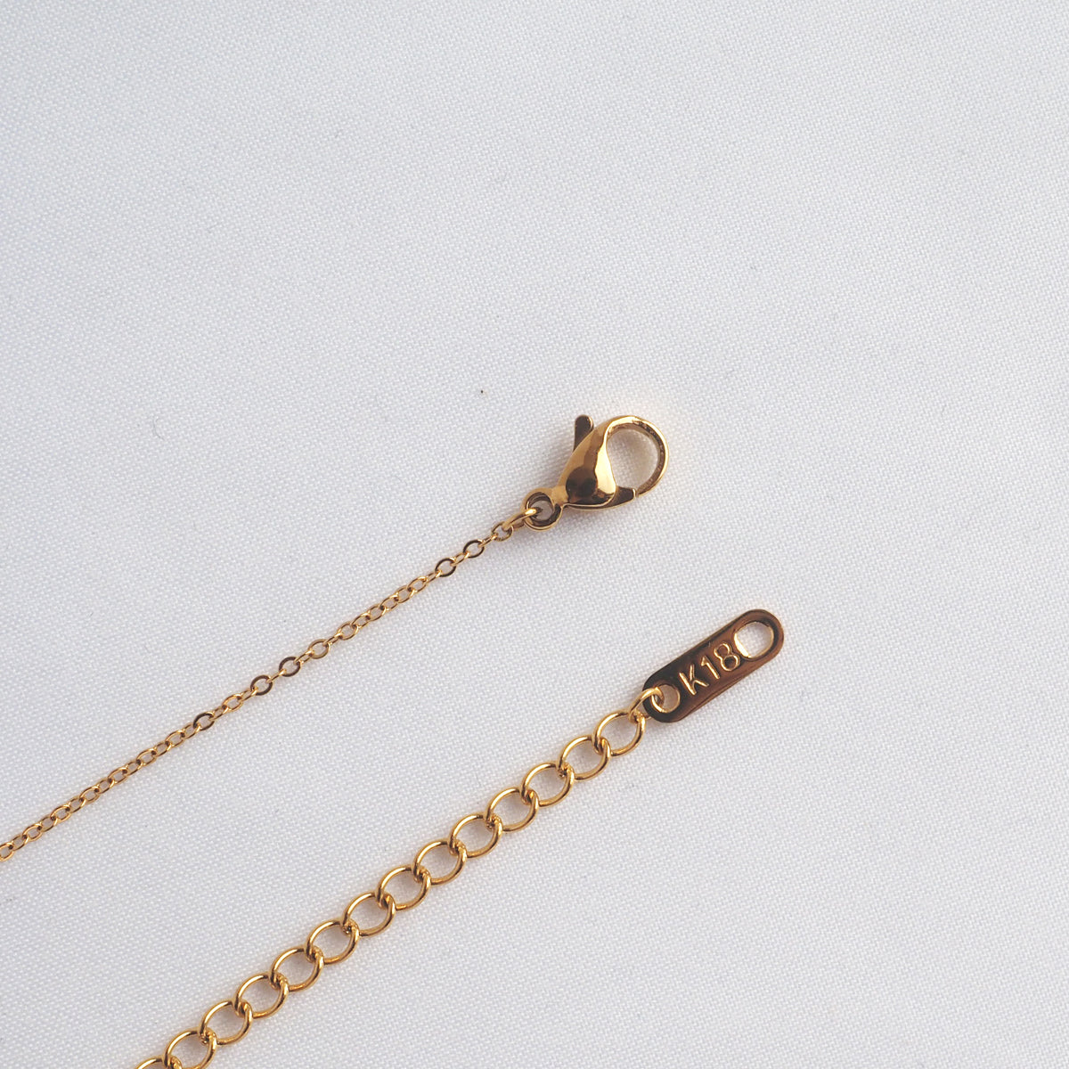 Mother of Pearl Disc Necklace