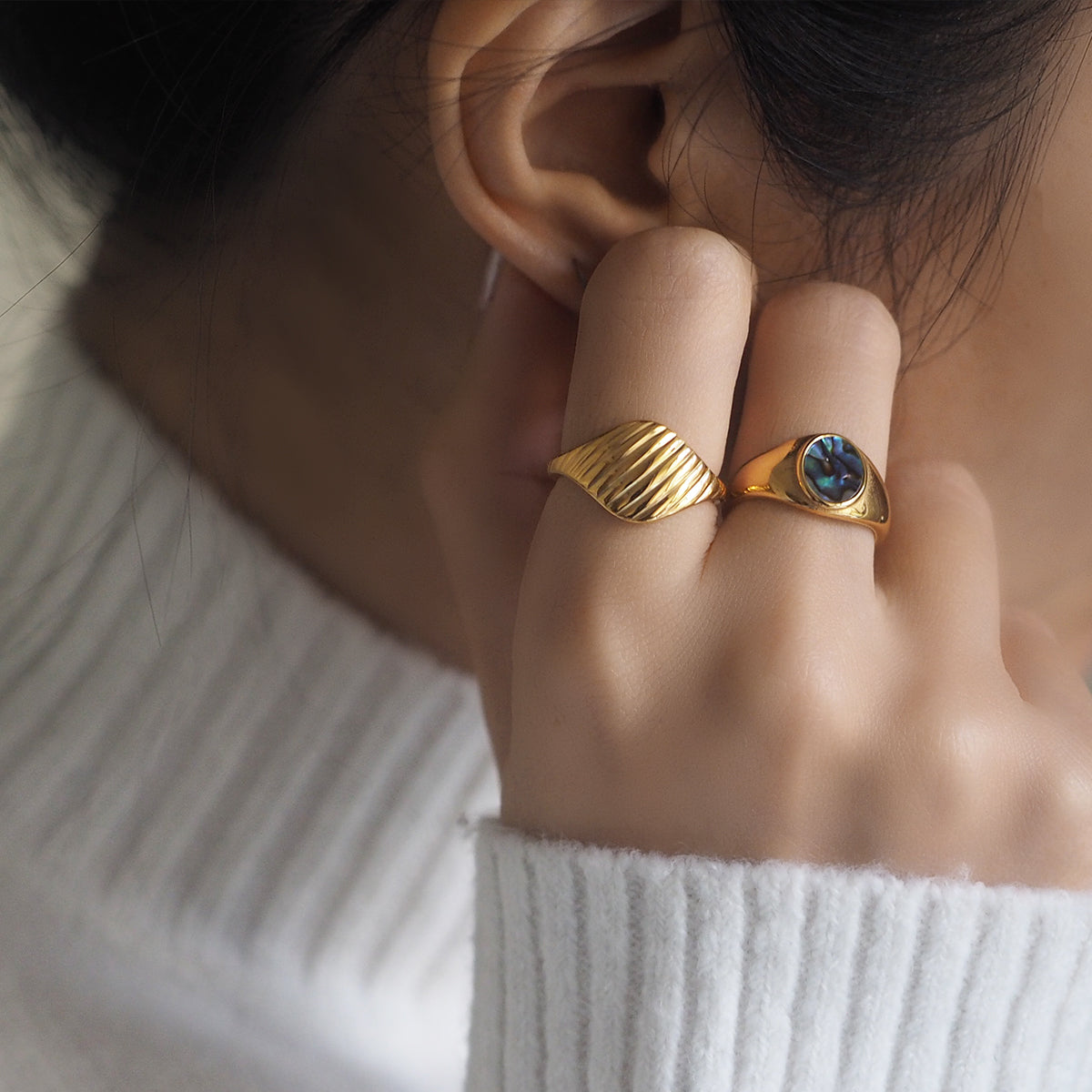 Gia Ridge Design Ring
