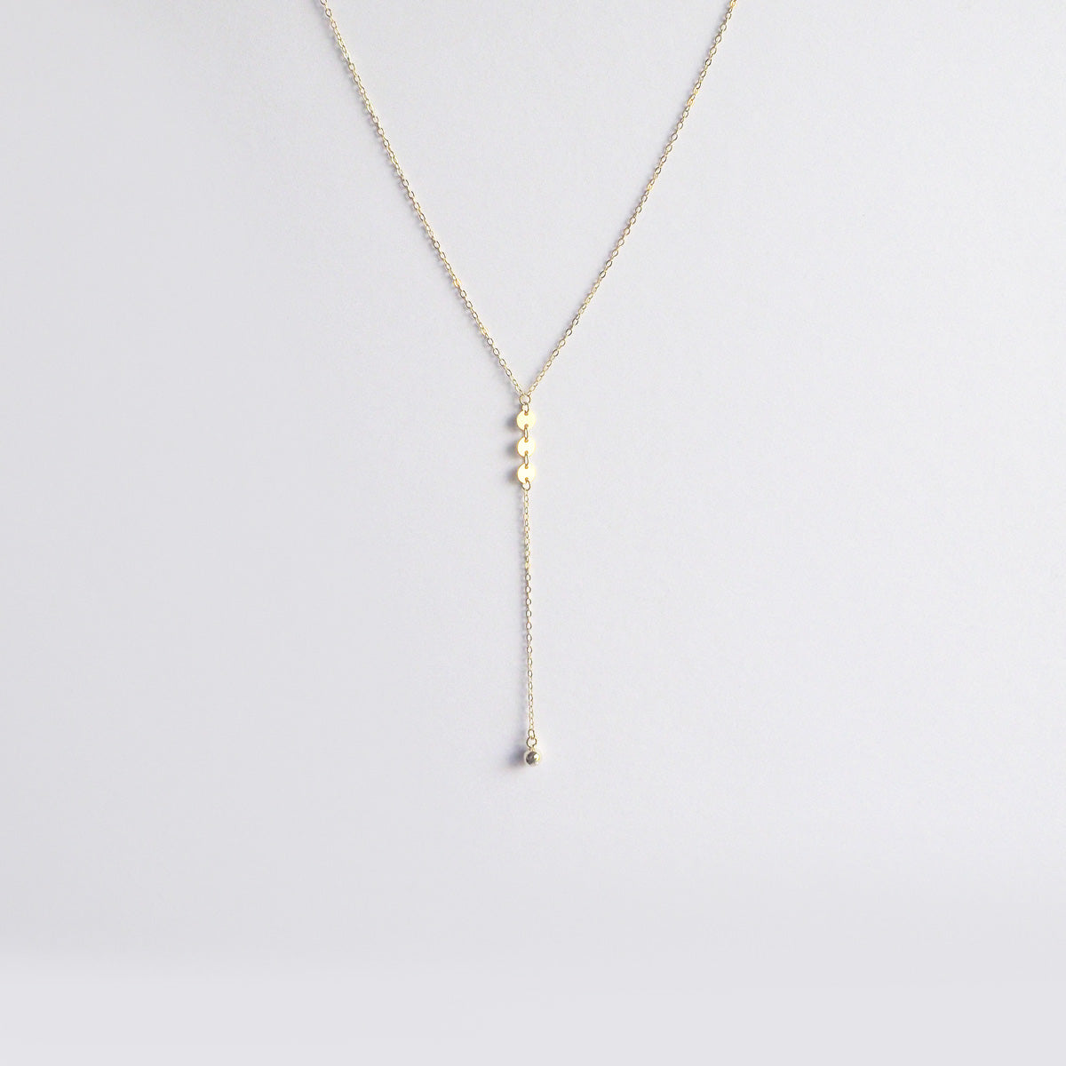 Bonny Disc Drop Ball Neclace - éclater jewellery