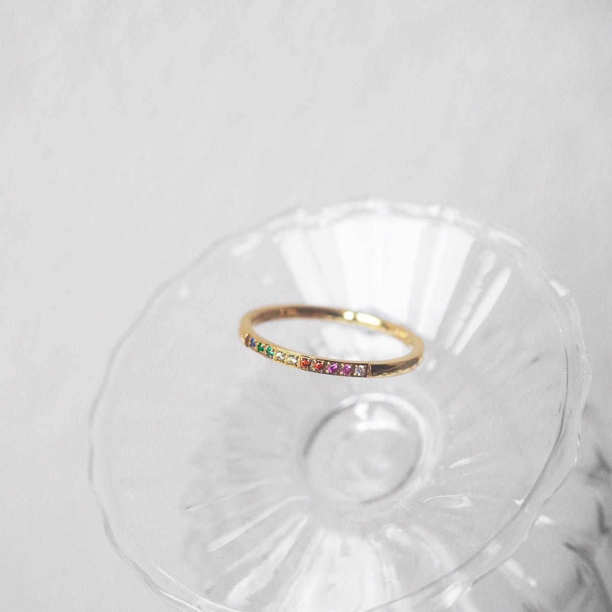 Aline Rainbow Ring - éclater jewellery