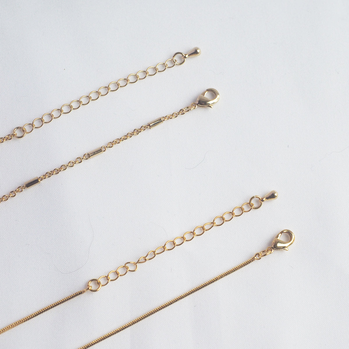 Blondell Drop Hoop Necklace Set