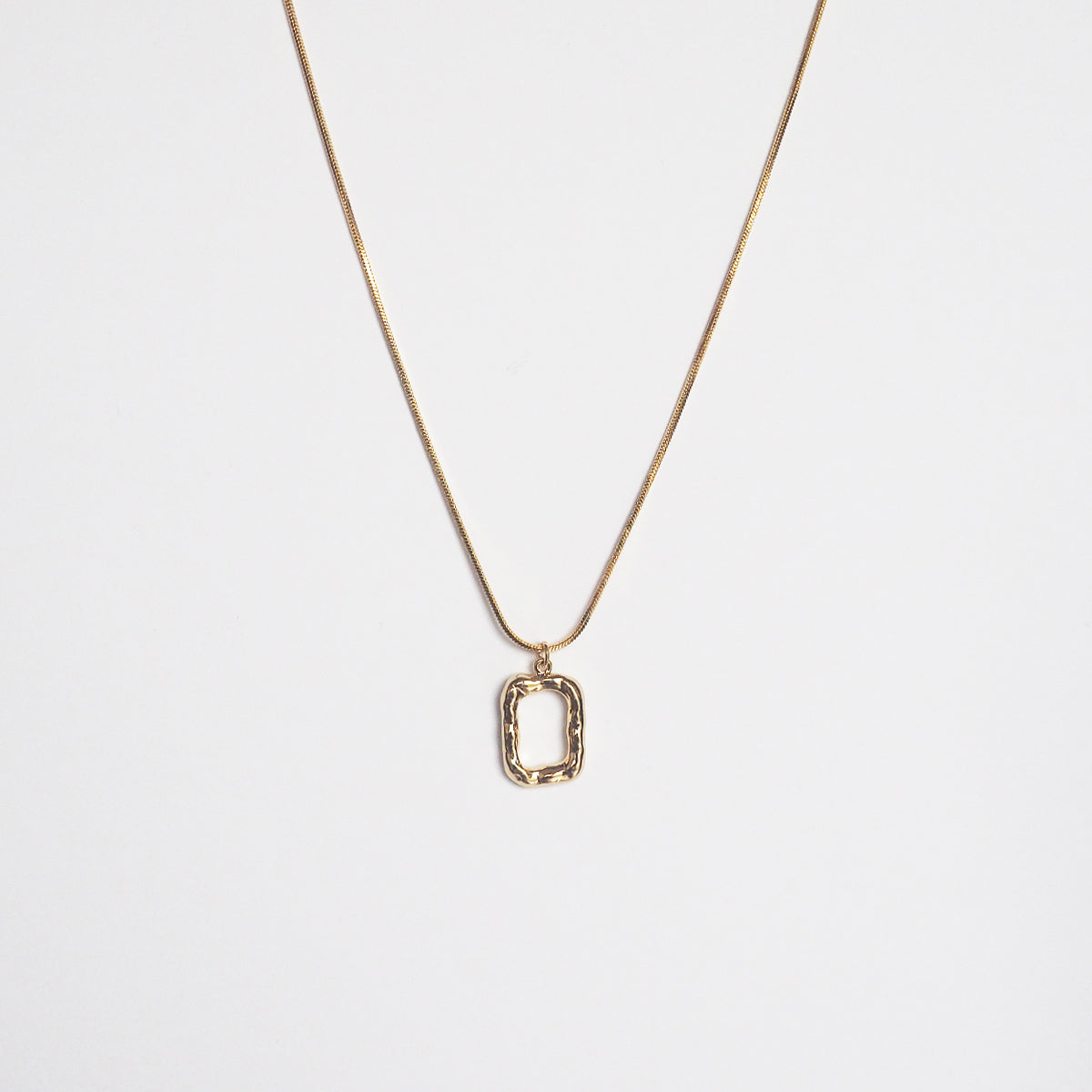 Blondell Drop Hoop Necklace Set
