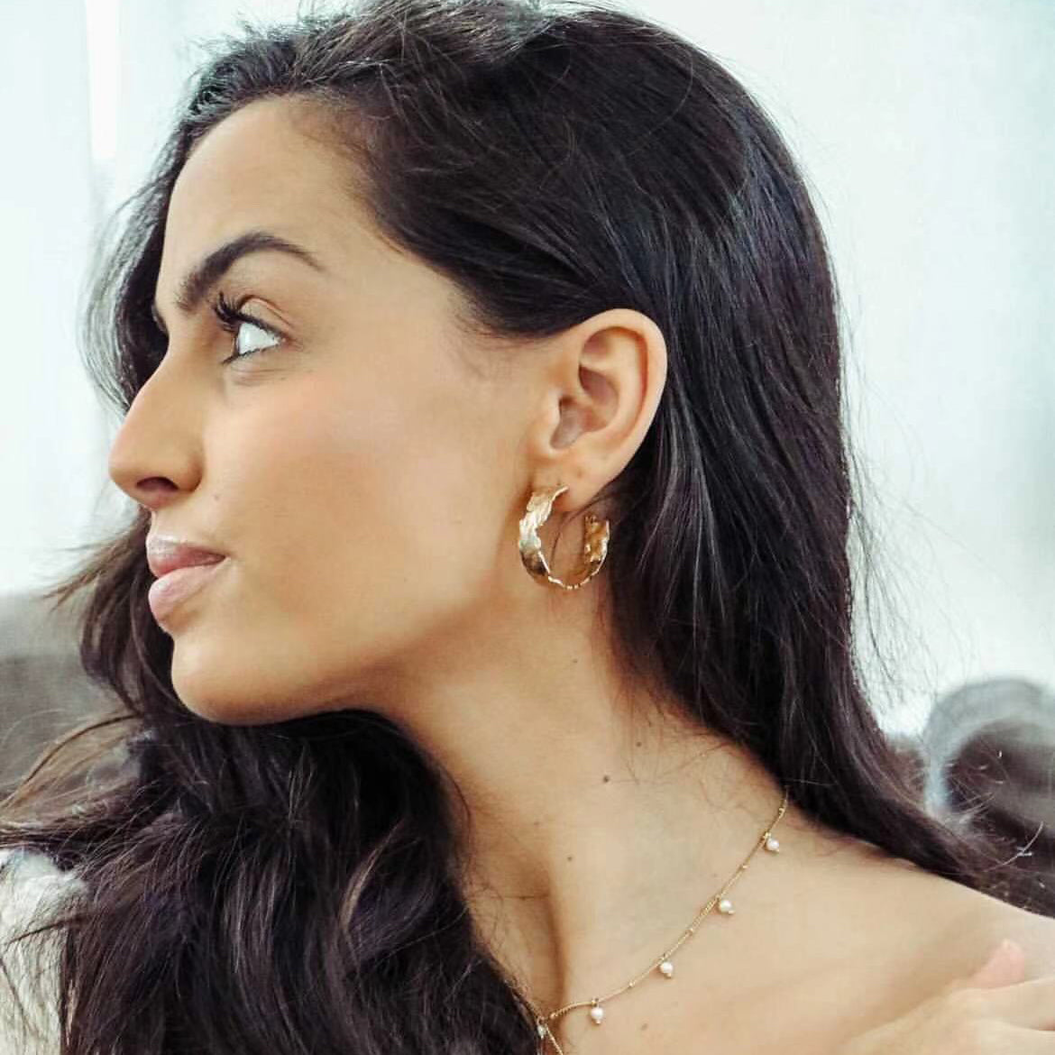 Foiled Style Earrings