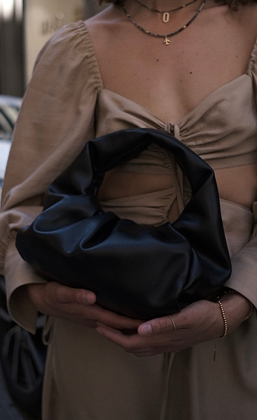 Jodie Handle Bag - Black - éclater jewellery