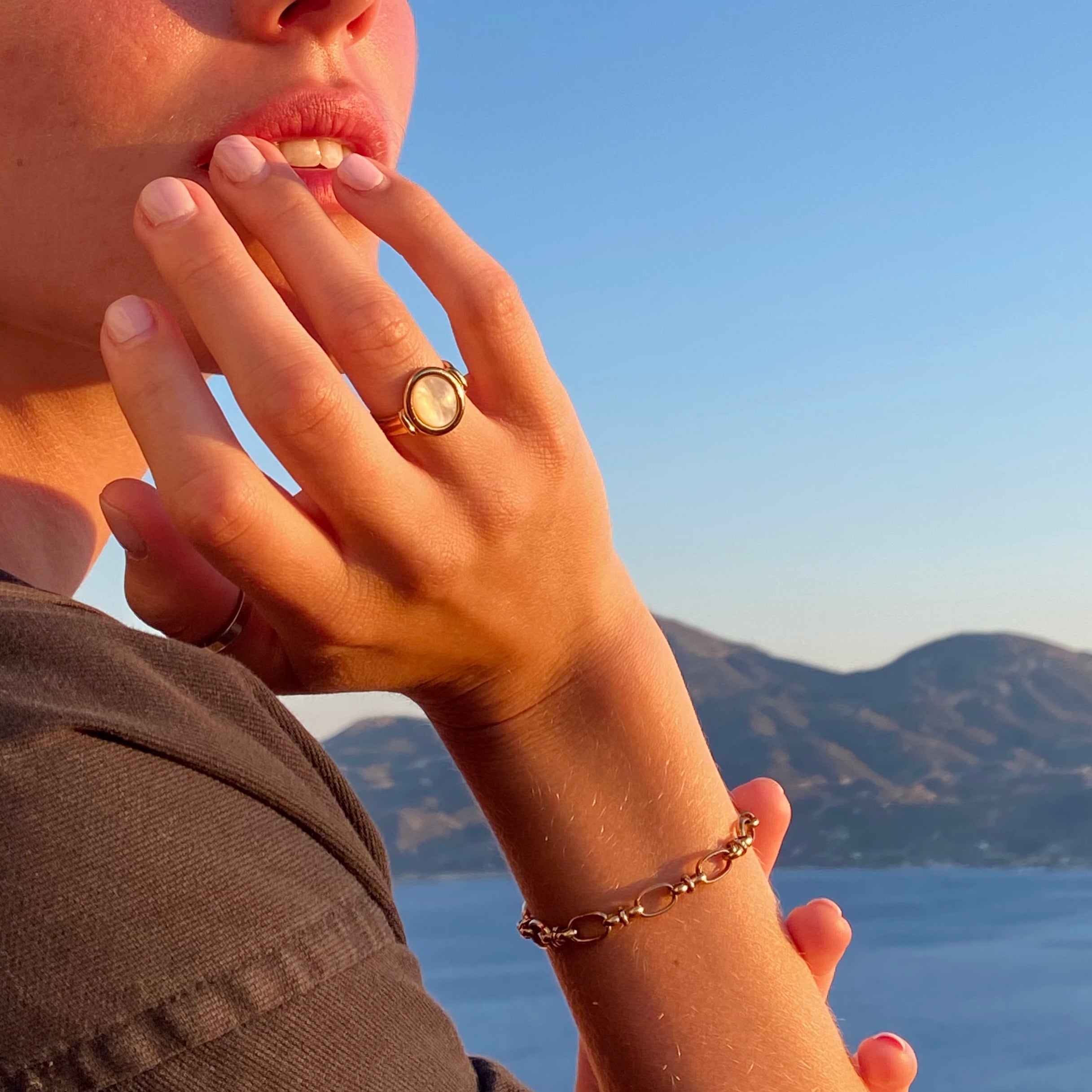 Tilda Shell Ring - éclater jewellery