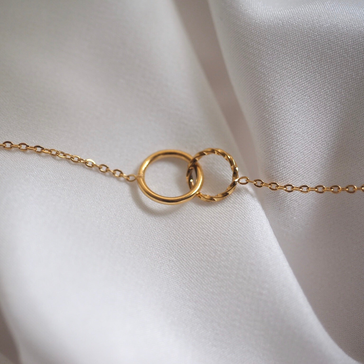 Linked Hoop Bracelet