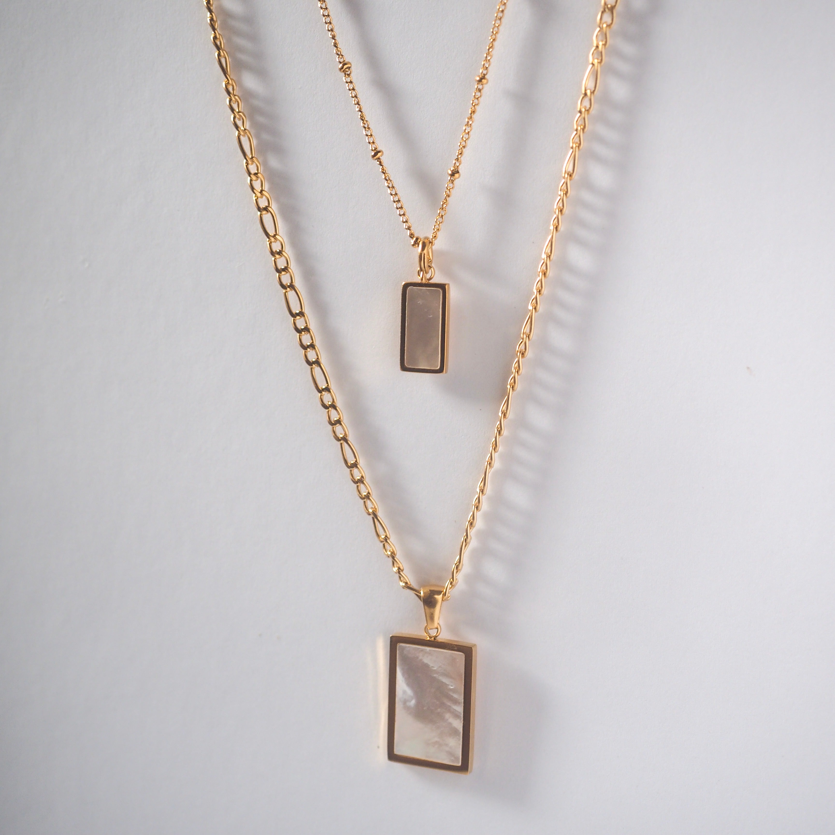 Rhea Mother of Pearl Necklace - éclater jewellery
