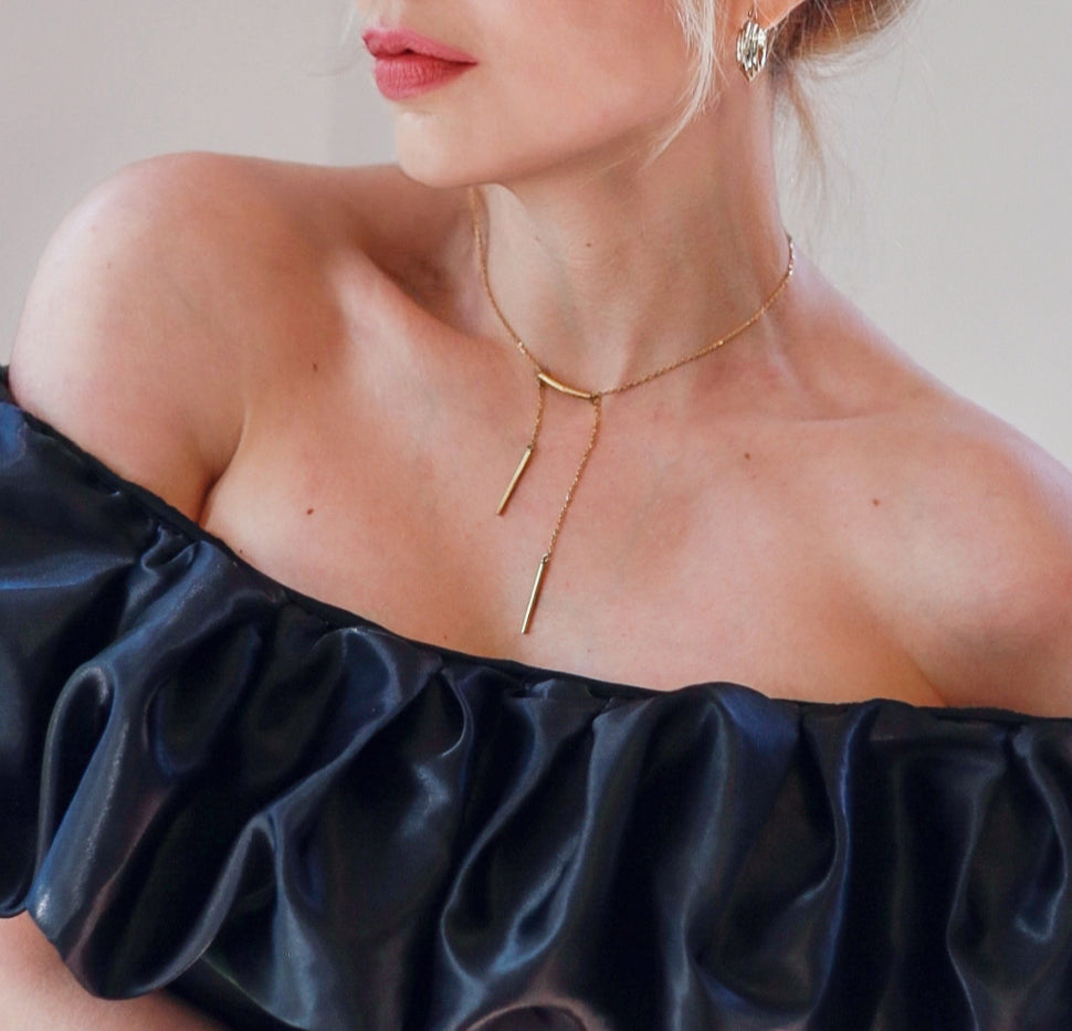 Hija Drop Necklace - éclater jewellery