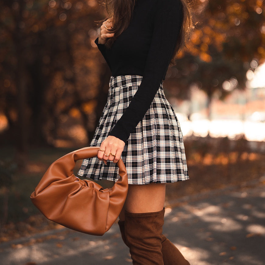 Jodie Handle Bag - Brown - éclater jewellery