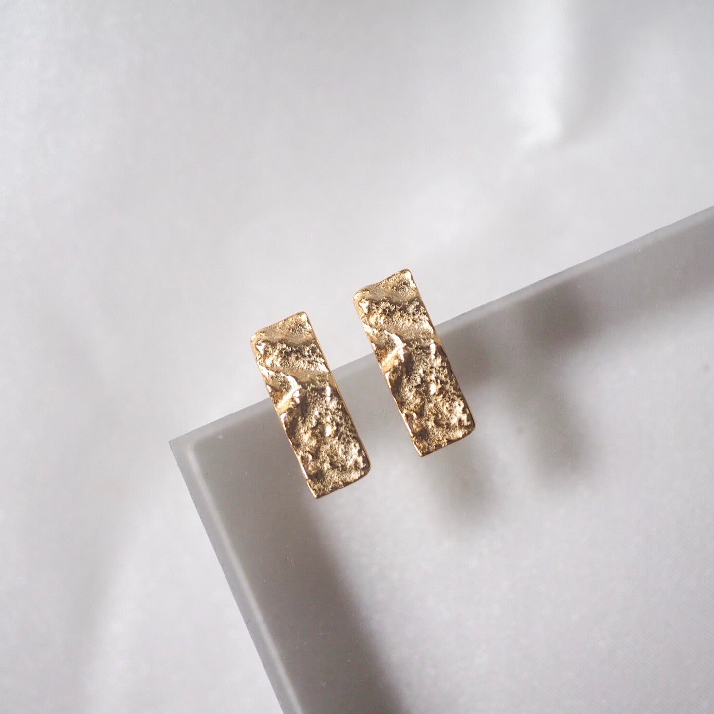Ula Uneven Plate Earrings - éclater jewellery