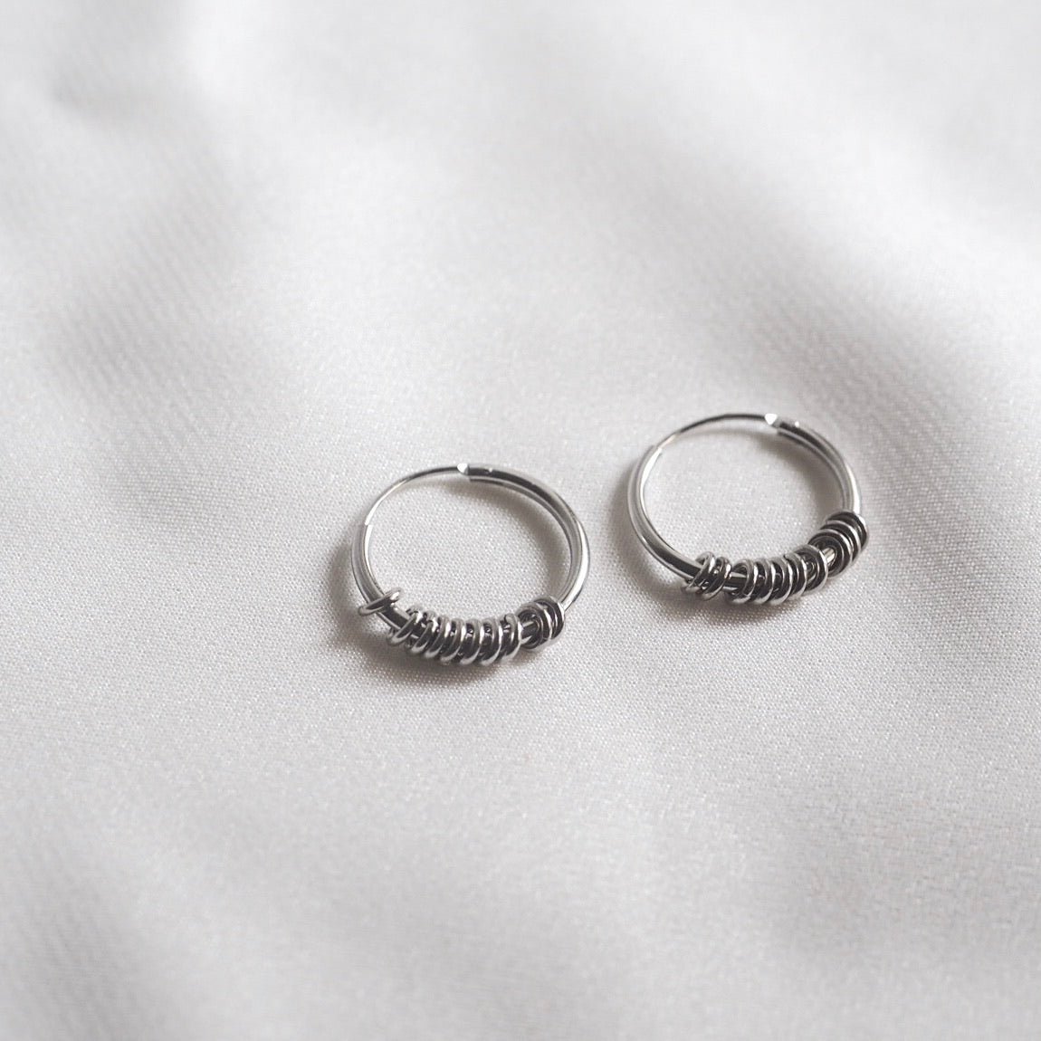 Hal Hoop Earrings