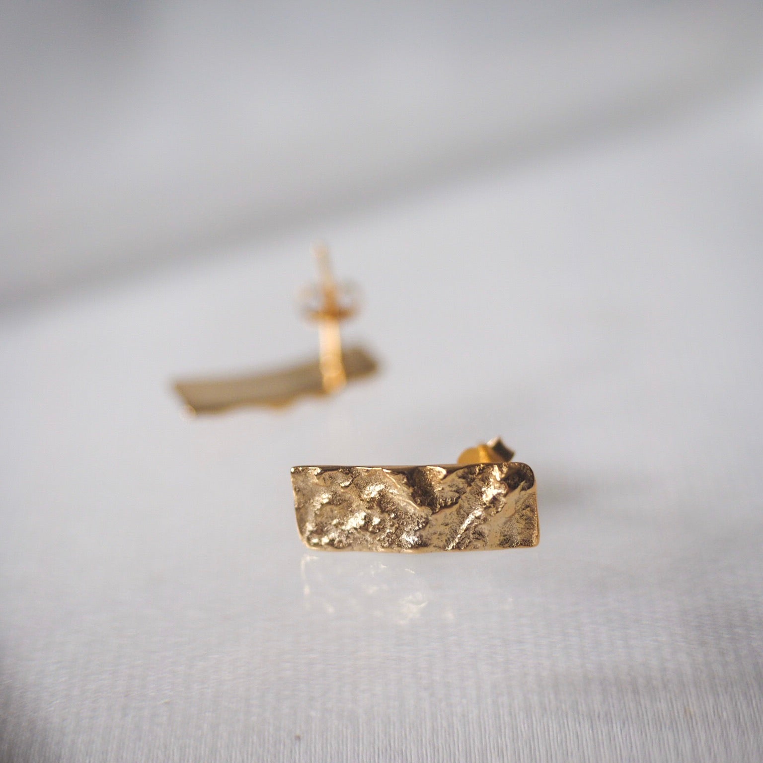 Ula Uneven Plate Earrings - éclater jewellery