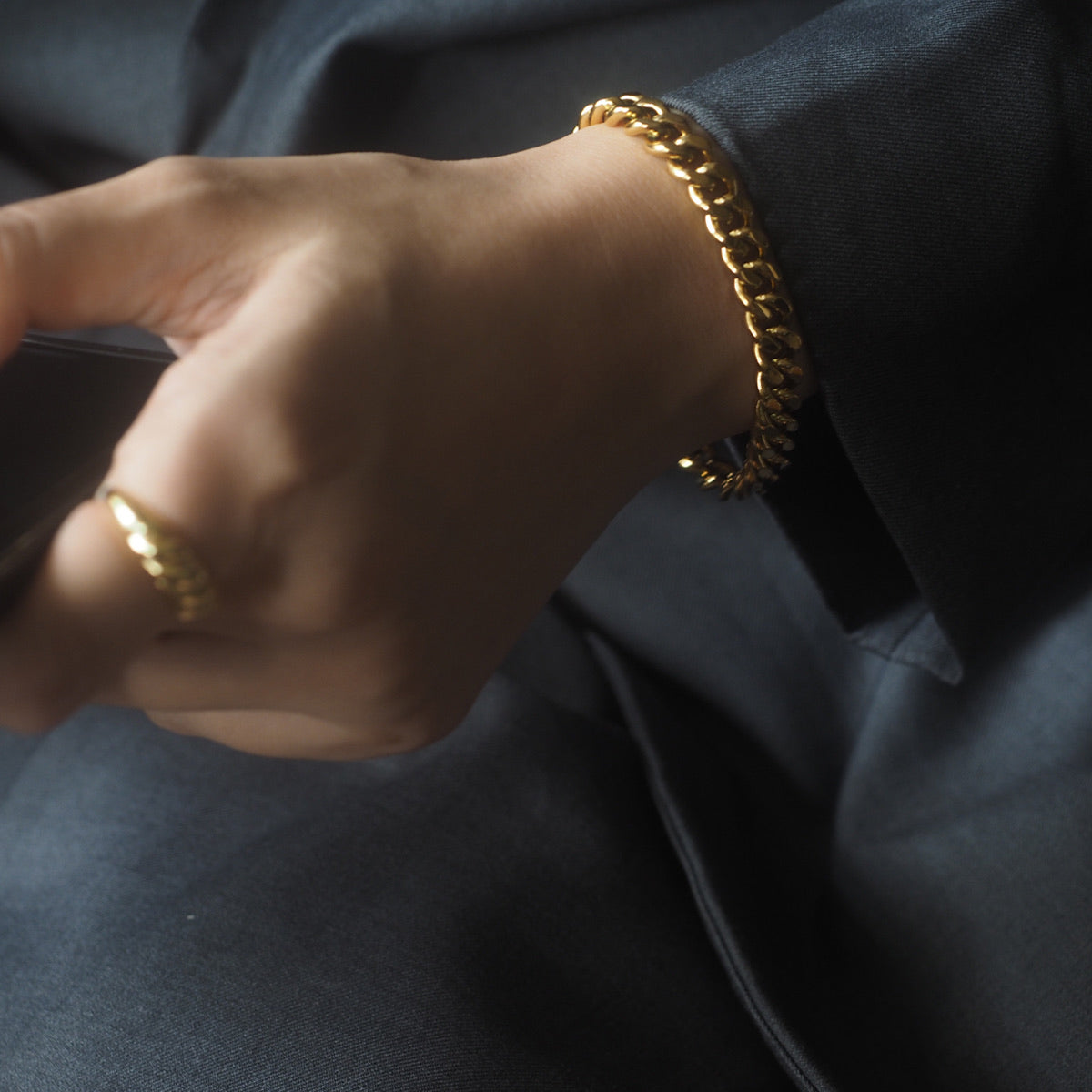 Brie Intricate Link Bracelet