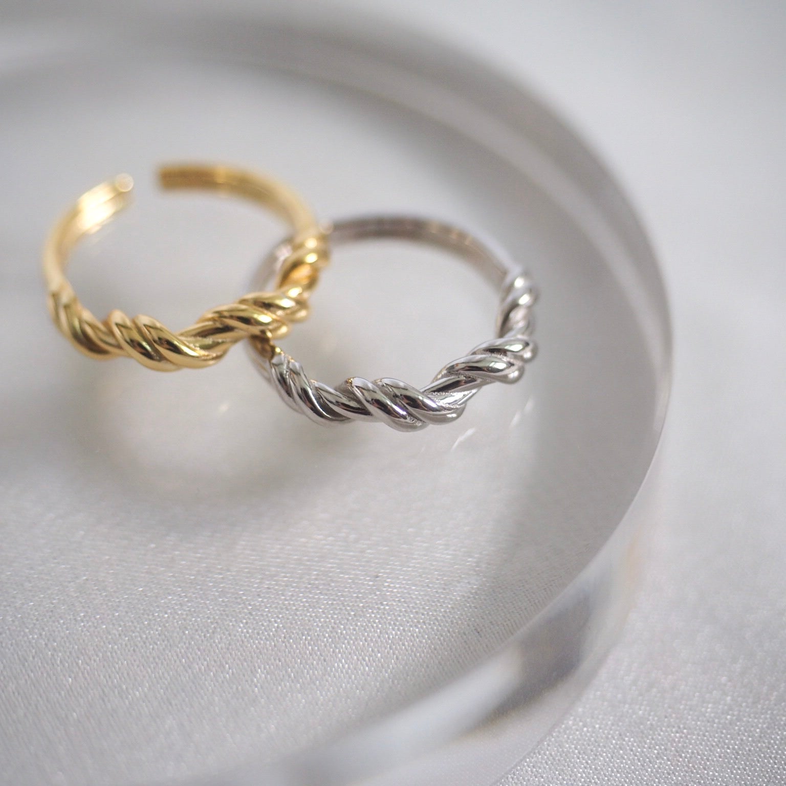 Ava Triple Twisted Ring - éclater jewellery