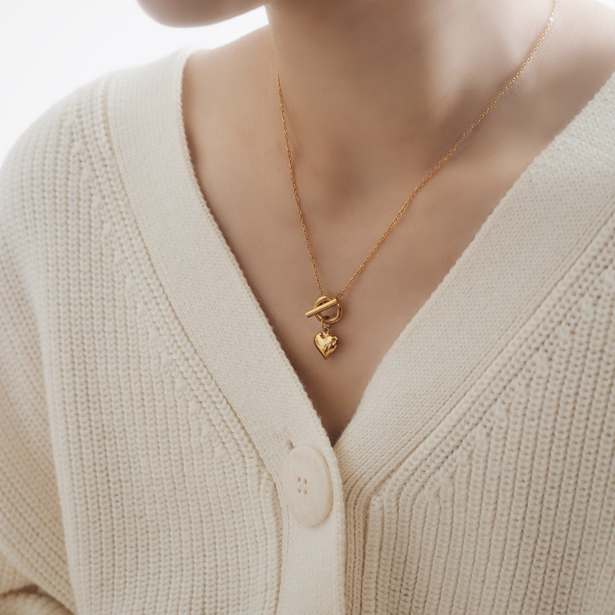 Martine Heart Necklace