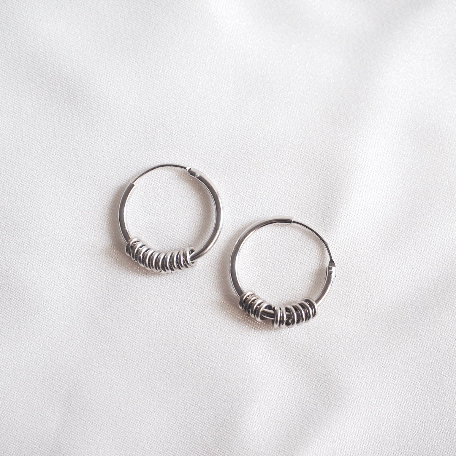Hal Hoop Earrings