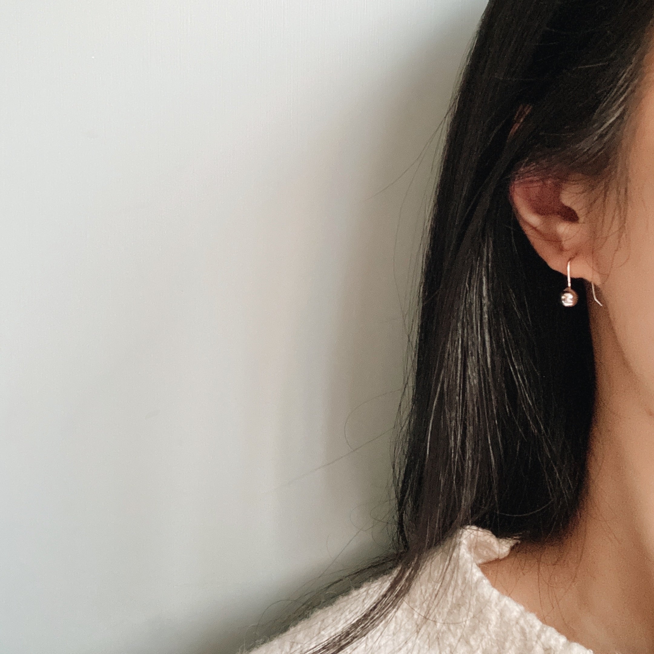 Ottilie Minimalist Ball Earrings - éclater jewellery