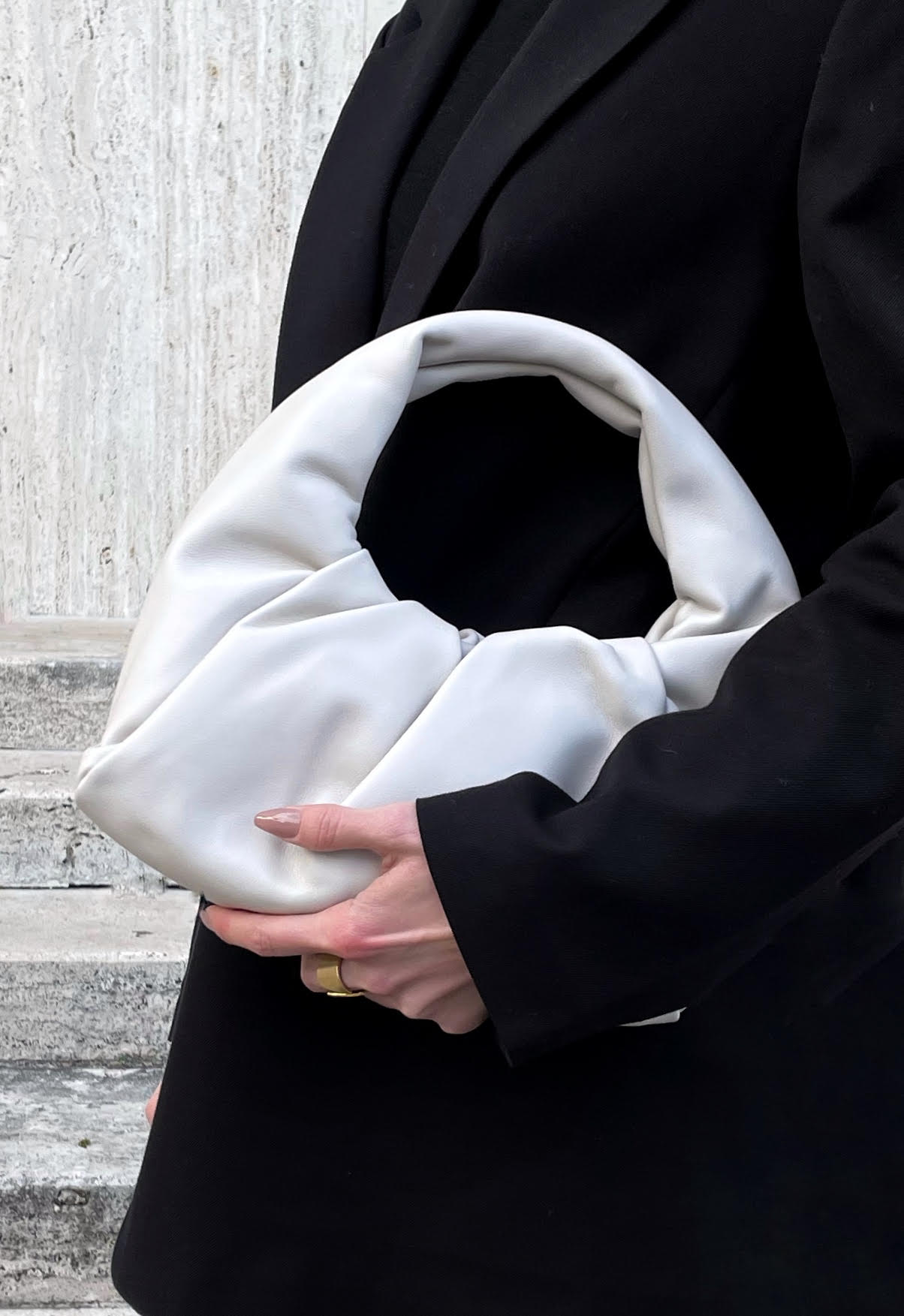 Jodie Handle Bag - Cream - éclater jewellery