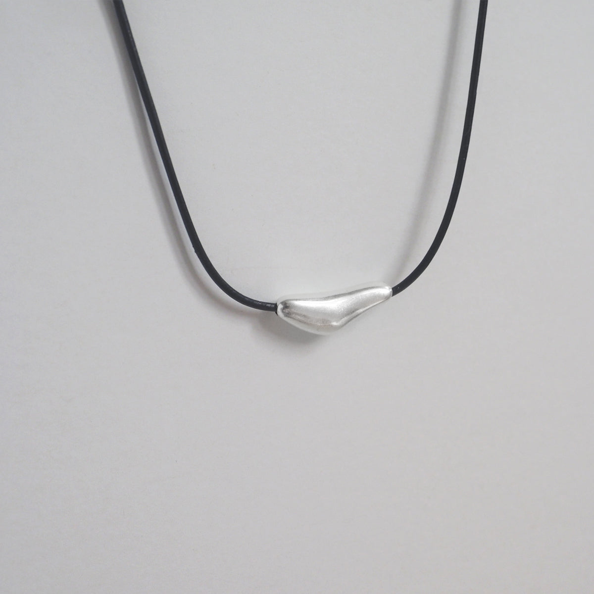 Tru Abstract Leather Cord Necklace