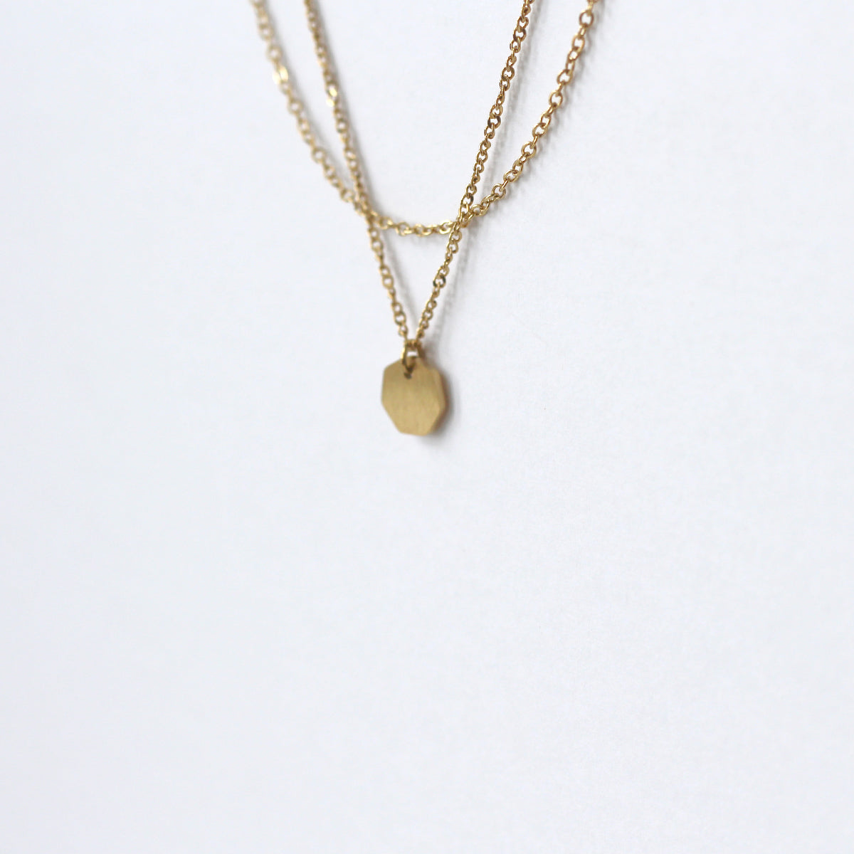 Halyn Geo Multirow Necklace