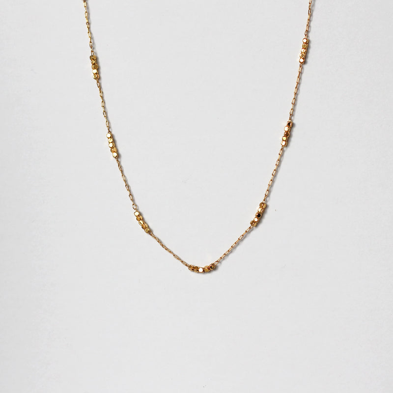 Lorryn Cube Chain Necklace