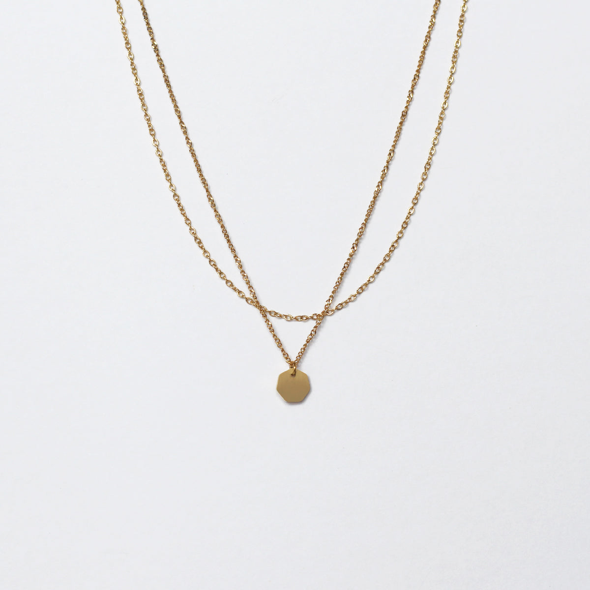 Halyn Geo Multirow Necklace