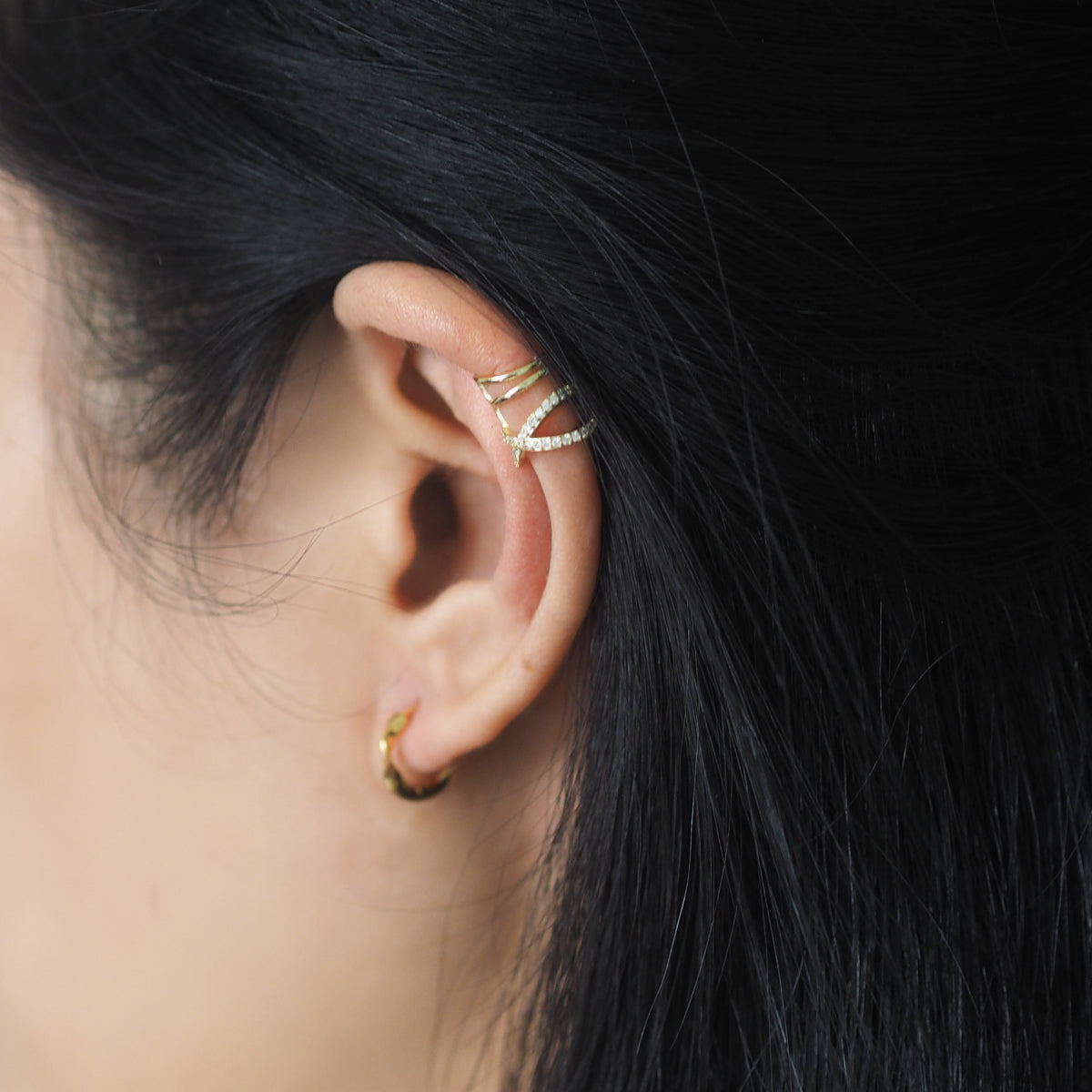 Feray Multirow Ear Cuff