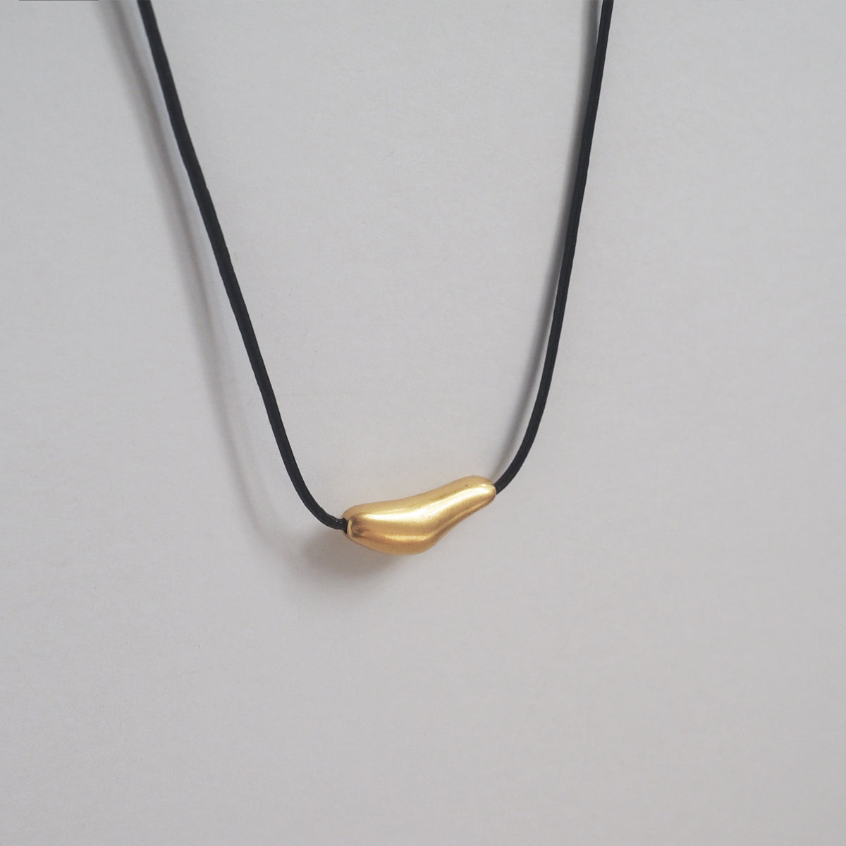 Tru Abstract Leather Cord Necklace