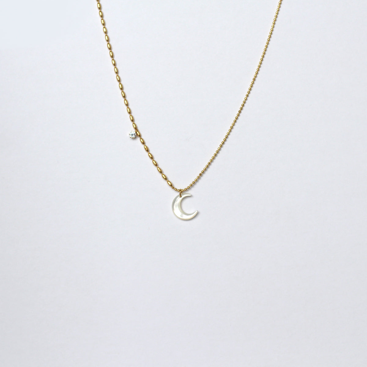 Lovel Crescent Necklace