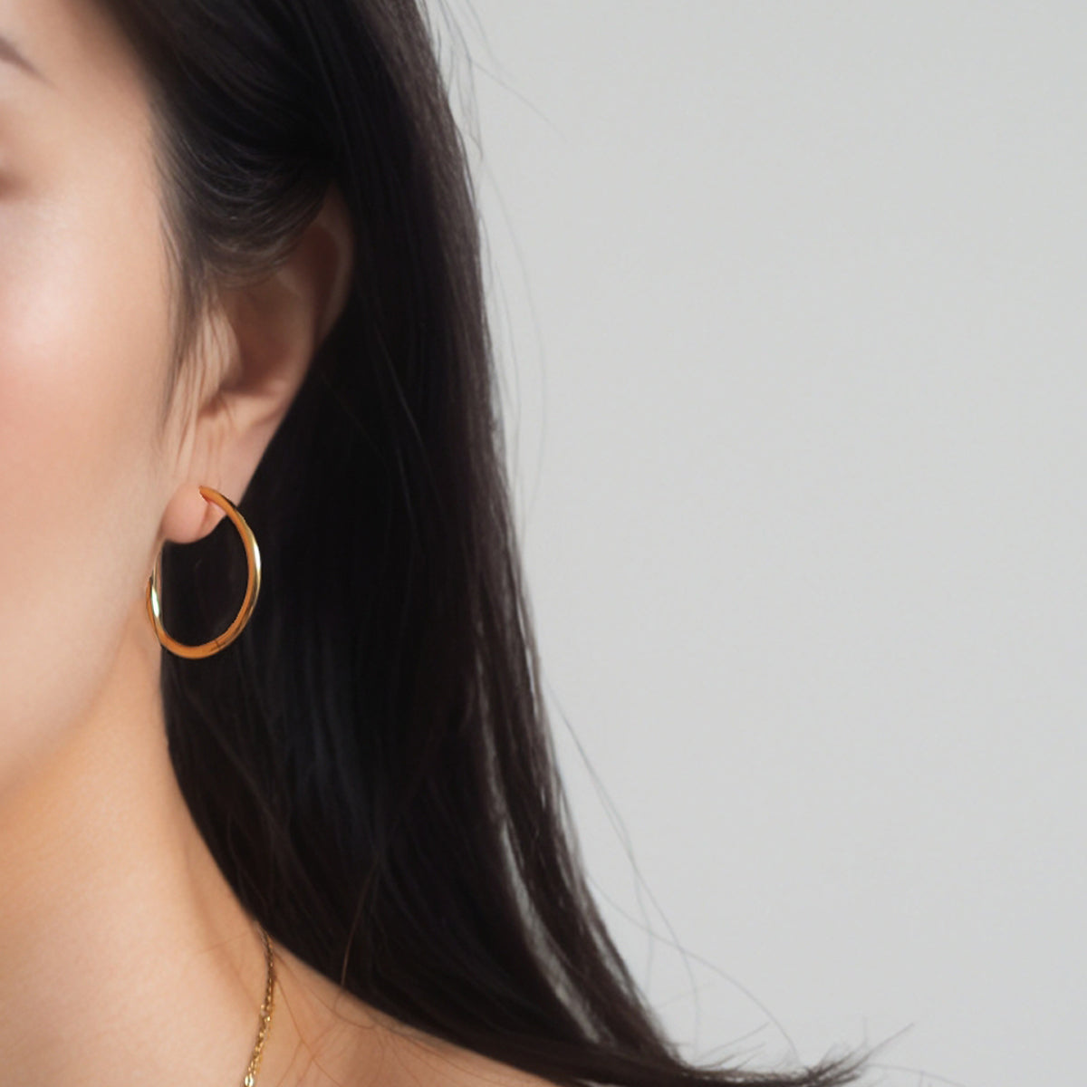 Miriam Irregular Hoop Earrings