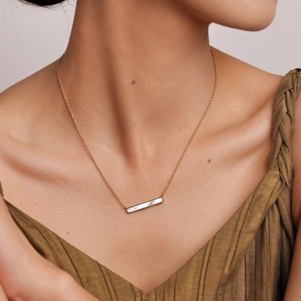 Shell Bar Necklace