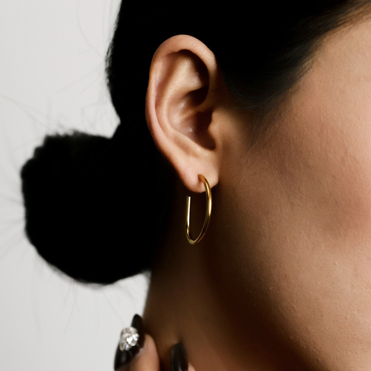 Miriam Irregular Hoop Earrings