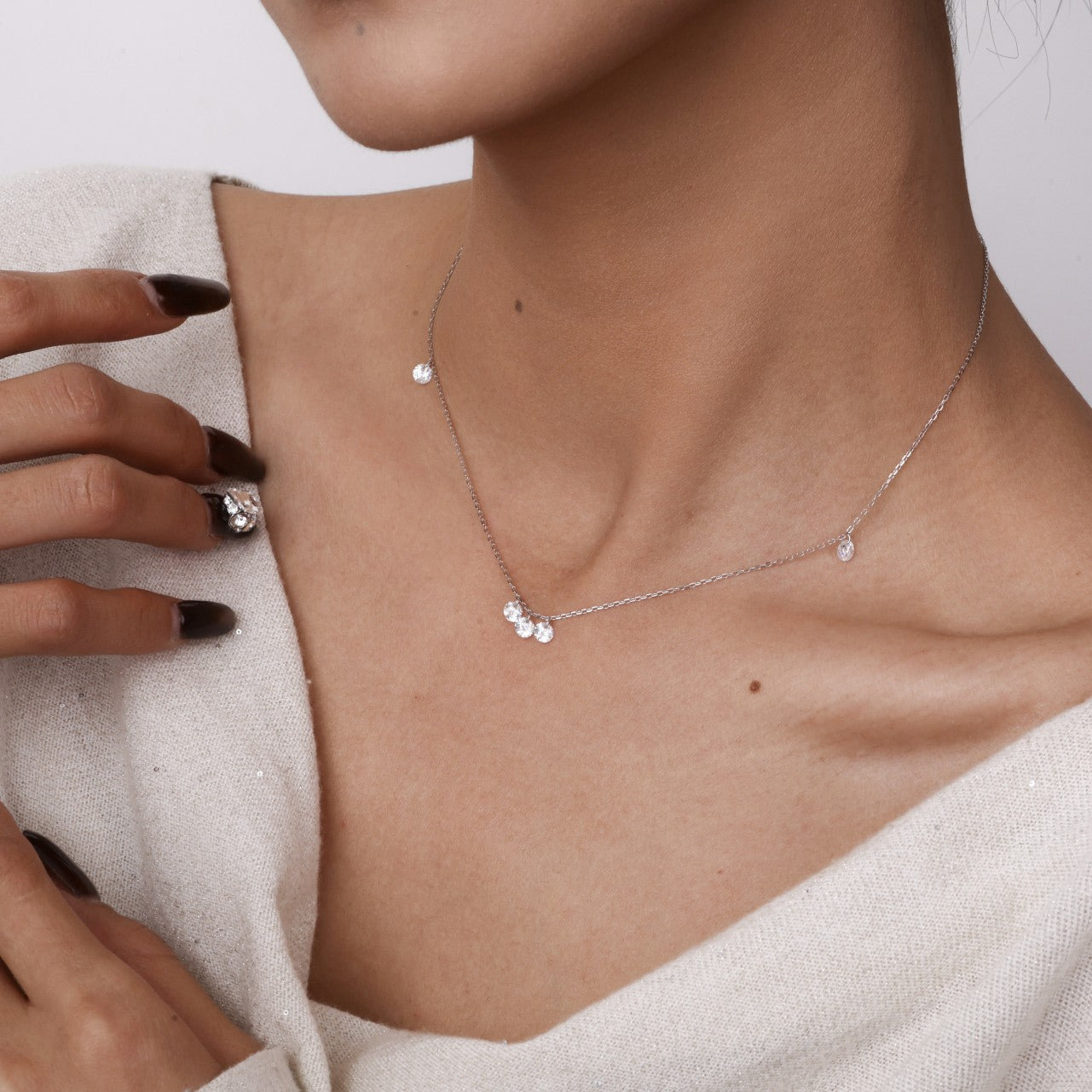 Sadie Zircon Necklace